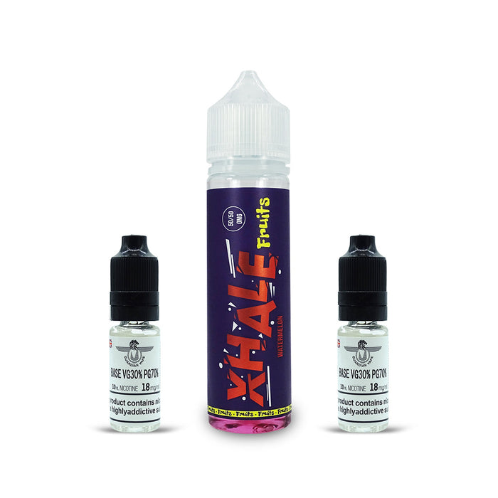 XHALE ELIQUID 50/50 FRUITS RANGE 60ML - E-liquid