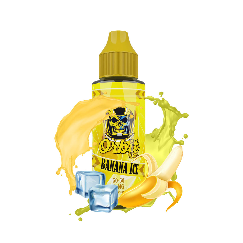 Banana Ice 50/50 E Liquid  orbitvapes