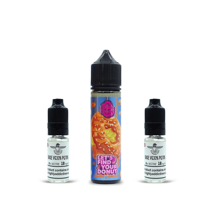 Cotton Candy – LETS FIND YOUR DONUT – range Short Fill E-Liquid – 50ml