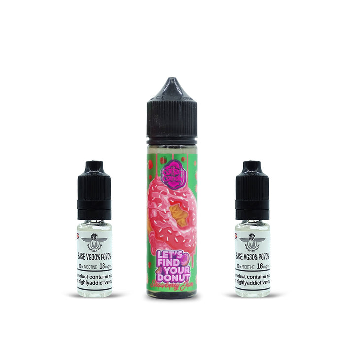 Cotton Candy – LETS FIND YOUR DONUT – range Short Fill E-Liquid – 50ml